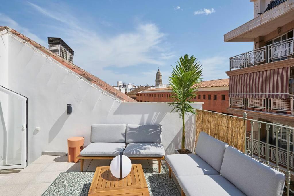 Iloftmalaga Aticos Plaza Teatro III & IV Apartman Kültér fotó